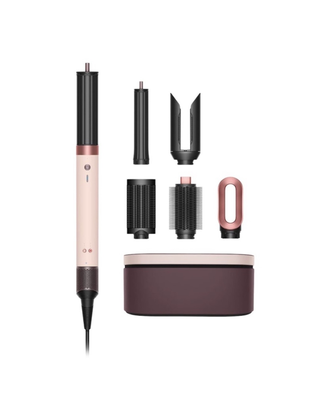 Dyson Pink and Rose Gold Multi-Styler Hair Tool Set